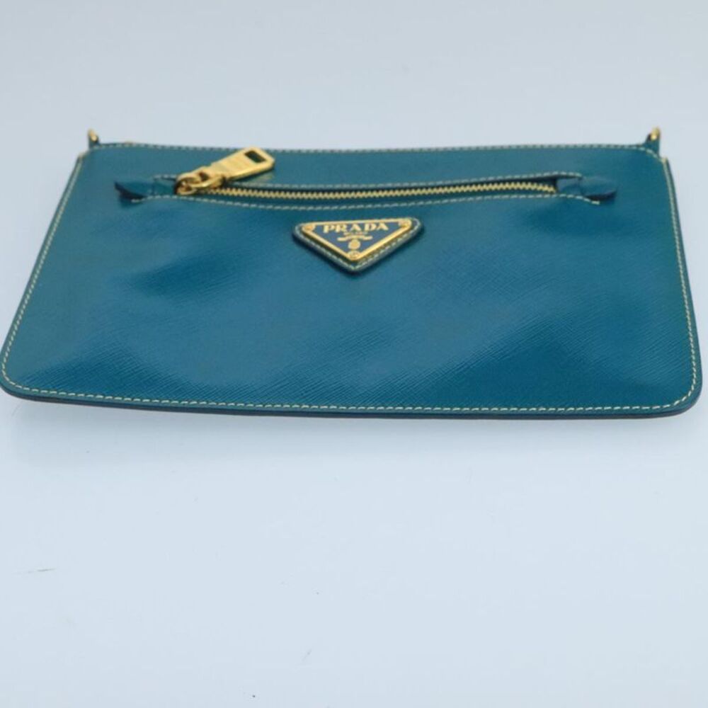 Pre Loved prada Women Blue Shoulder Bags - Picture 7 of 8